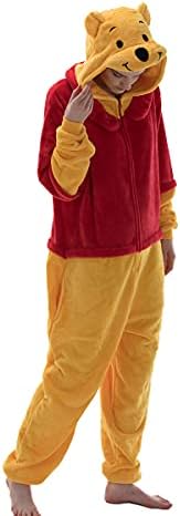 COSUSKET Snug Fit Unisex Adult Onesie Pajamas