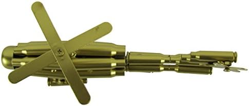 HSKLOCK Bullet Shell Casing Shaped Helicopter Military Gift Chopper Gun Casings Shells