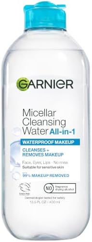 Garnier SkinActive Micellar Water For Waterproof Makeup, Facial Cleanser & Makeup Remover