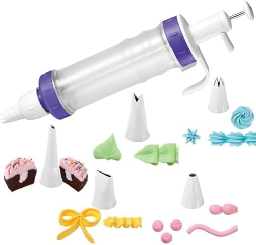 Wilton Dessert Decorator Piping Kit, Plunger-Style Tool