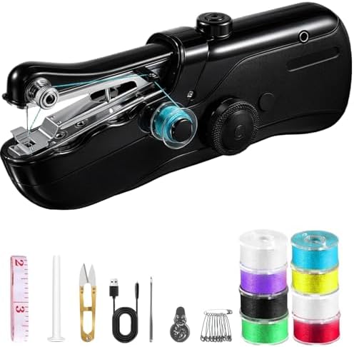Portable Handheld Sewing Machine for Adults - Mini Hand Held Sewing machine