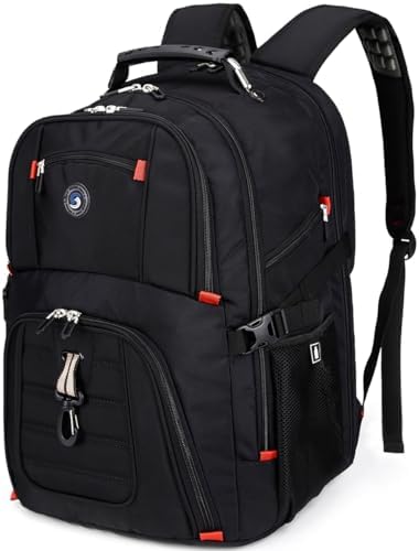 SHRRADOO Extra Large Travel Laptop Backpack for Men, Work College Backpacks