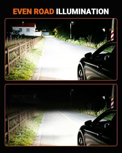 SEALIGHT D3S HID Bulbs, 6000K Daylight White Enhanced Visibility