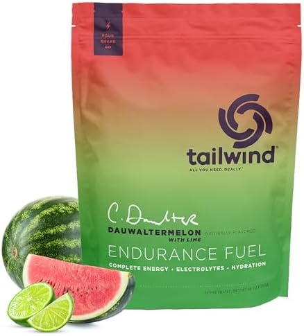 Tailwind Nutrition Endurance Fuel, Dauwaltermelon, 50-Serving Bag