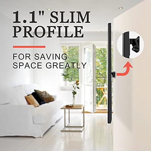 No Stud TV Wall Mount, Studless Drywall TV Hanger for 12-55 Inch TVs