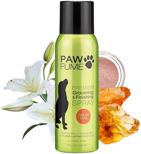 Paw Fume Dog Perfume Spray Long Lasting, Show Dog, 1-Pack