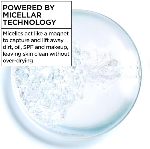 Garnier SkinActive Micellar Water For Waterproof Makeup, Facial Cleanser & Makeup Remover