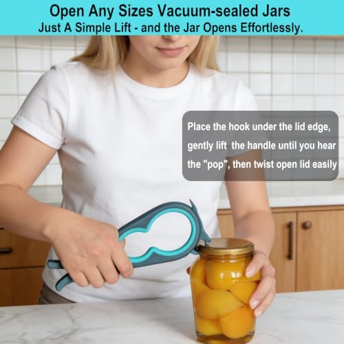 Otstar Jar Opener & Bottle Opener for Seniors with Arthritis, Weak Hands