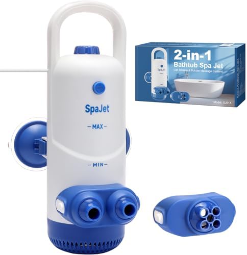 Bath Jets for Tub with 2-in-1 Jet & Bubble Mode for Home Spa
