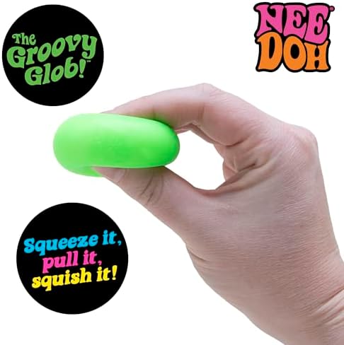 Schylling NeeDoh Teenie 10-Pack - Variety of Mini Squish Toys