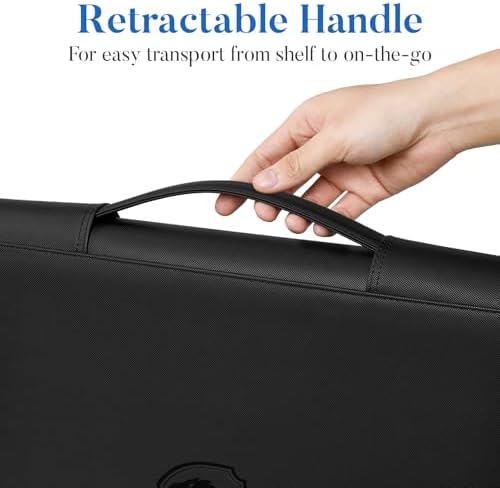 Top Load Binder Holds 360 Cards, Portable Card Binder with Handle