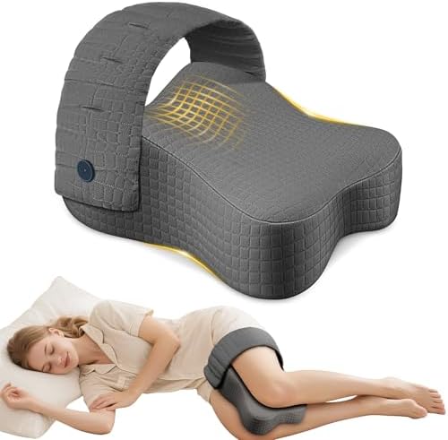 Knee Pillow for Side Sleepers, Leg Pillow for Side Sleeping, Sciatica Pain Relief