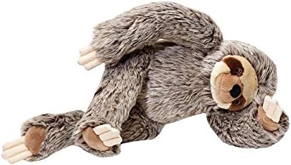 Fluff and Tuff Tico Sloth Plush Dog Toy, Large, 15-Inches
