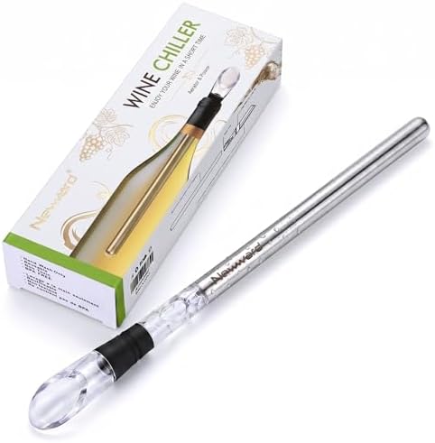 Wine Chiller, 3-in-1 Stainless Steel Wine Bottle Cooler Stick