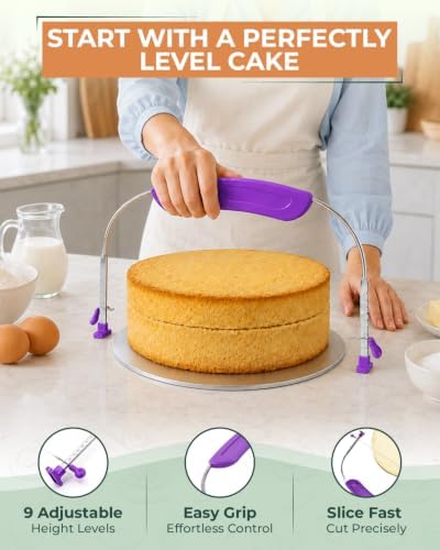 RFAQK 90PCs Cake Decorating Kit with Video Course for Beginners & Pros