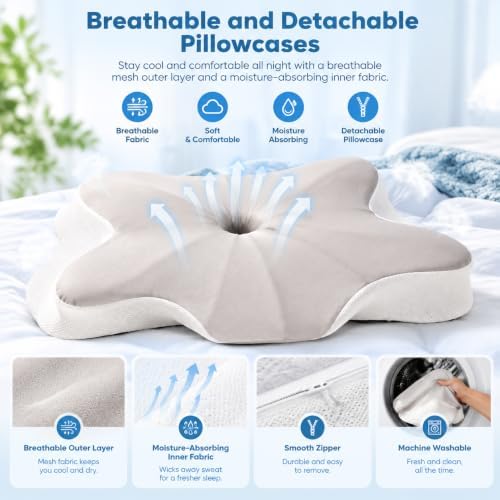 Cooling Cervical Pillow for Pain Relief