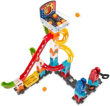 VTech Marble Rush 3-Point Launch Set with Mini Basketball Hoop