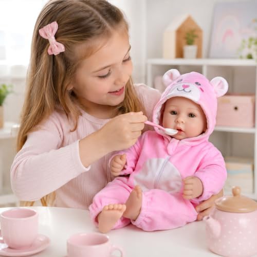 Aori Baby Dolls, Lifelike Soft Body Baby Girl
