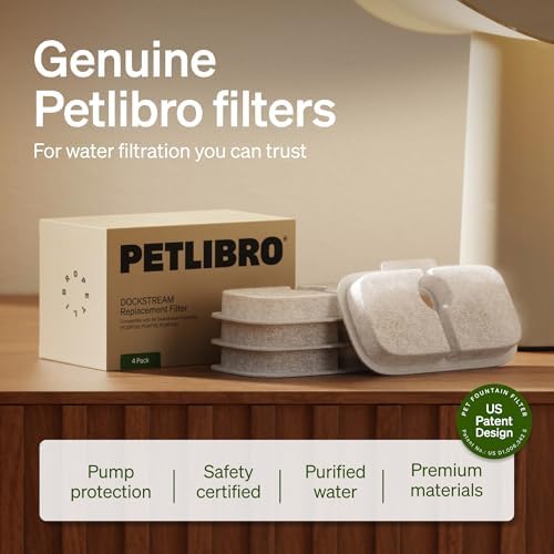 PETLIBRO Replacement Filters for Dockstream Cat Water Fountain
