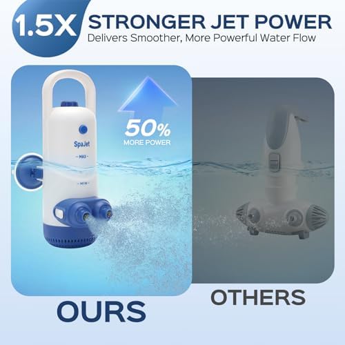 Bath Jets for Tub with 2-in-1 Jet & Bubble Mode for Home Spa
