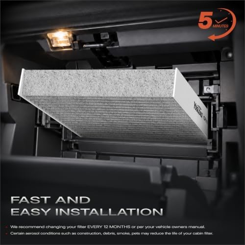 Cabin+Engine Air Filter Kit for Volkswagen Atlas 2018-2026 2.0/3.6L
