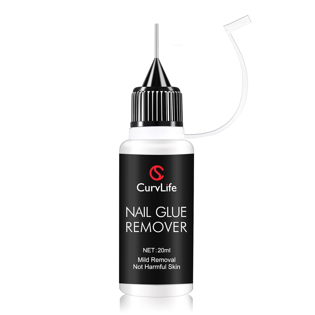 Curvlife 20ml Pinpoint Nail Glue Remover for Press