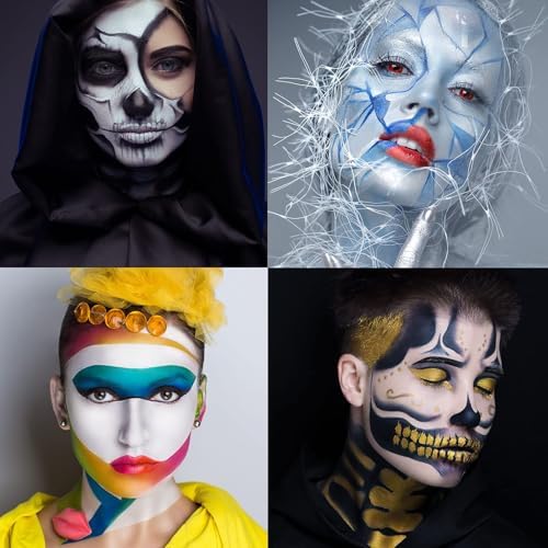 UCANBE Face & Body Paint, Water Activated SFX Makeup Palette