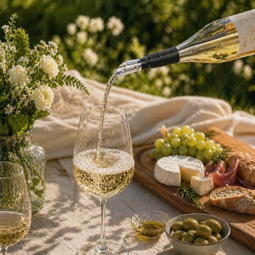 Wine Chiller, 3-in-1 Stainless Steel Wine Bottle Cooler Stick