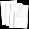100 Sheets White Tissue Paper Artdly 14 x 20 Inches Recyclable White Wrapping Paper Bulk