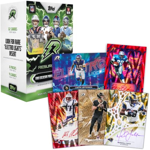 2025 Topps Resurgence Football - Factory Sealed - Value Box