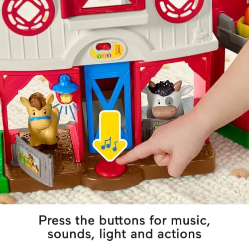 Fisher-Price Little People Caring for Animals Farm Playset