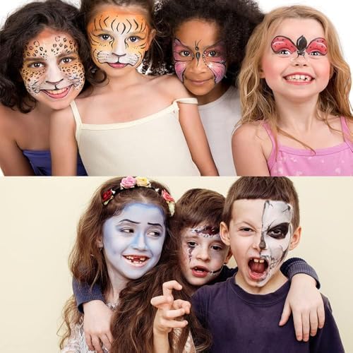 UCANBE Face & Body Paint, Water Activated SFX Makeup Palette