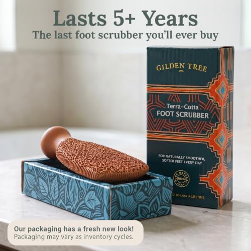 Pumice Stone for Feet Lasts 5+ Years Foot Exfoliator Scrubber Callus Remover Made of