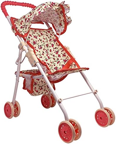 My First Baby Doll Stroller for Kids Ages 3+