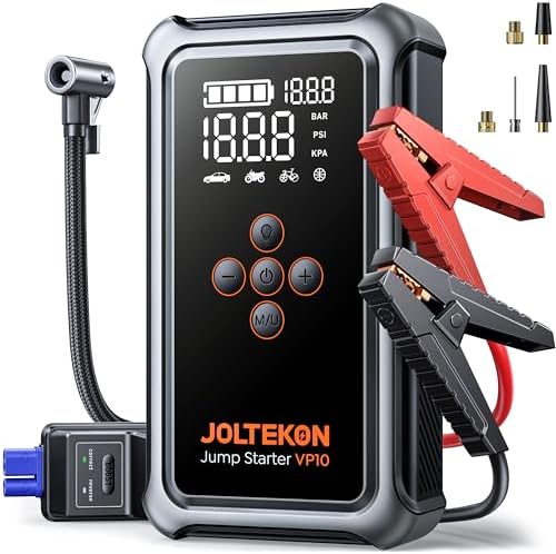 Car Battery Jump Starter with Air Compressor 6000A 150PSI