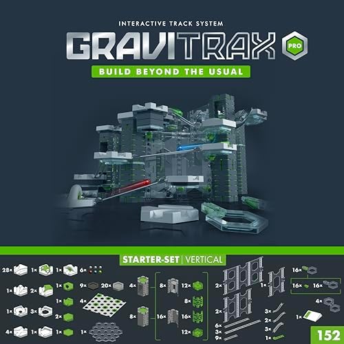 Ravensburger GraviTrax PRO Starter Set - Gravity & Magnetic Marble Game