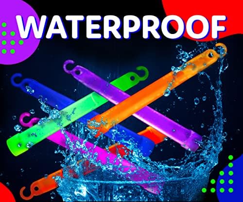 PartySticks Glow Sticks Party Supplies for Kids and Adults (30pk Assorted)