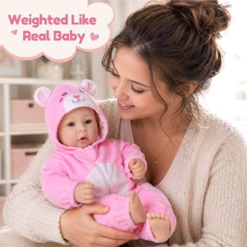 Aori Baby Dolls, Lifelike Soft Body Baby Girl