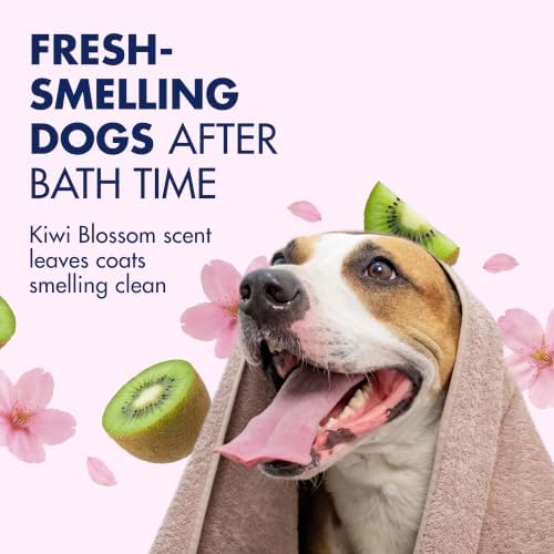Arm & Hammer Deodorizing Dog Shampoo, Kiwi Blossom, 20 Fl Oz