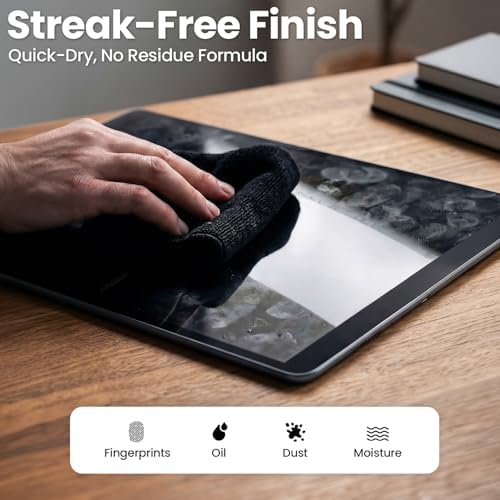 EVEO® Screen Cleaner Spray Kit (Streak-Free) TV Screen Cleaner for Smart TV, Lcd, LEd