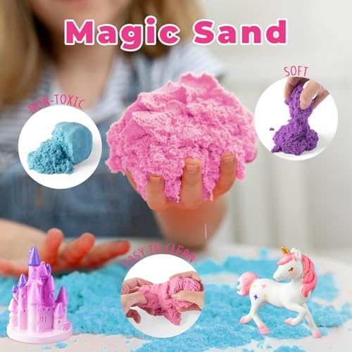 JOYEEMAX Unicorn Light-Up Terrarium Kit for Kids