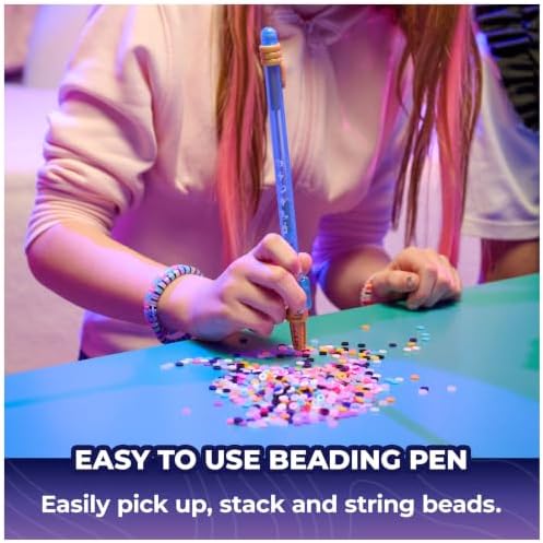 Cool Maker Kpop Demon Hunters HUNTR/X Heishi Bracelet Making Kit, Ages 7+