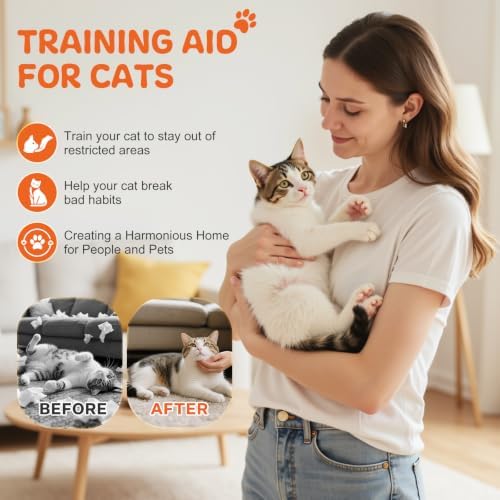 Newly Upgraded Cat Deterrent Spray, Cat Deterrent for Furniture Protection, Pee Spraying