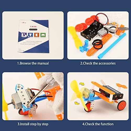 STEM Kits for Kids Crafts 6-8 8-12, Boys Gifts Toys for 6 7 8 Year Old Boy