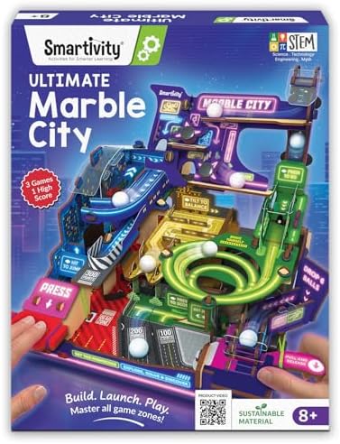 Smartivity Ultimate Marble City for Kids 8-14 Years