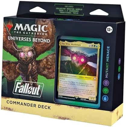Magic: The Gathering Fallout Commander Deck – Mutant Menace (100-Card Deck