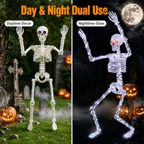 Halloween Decorations Outdoor Skeletons Set