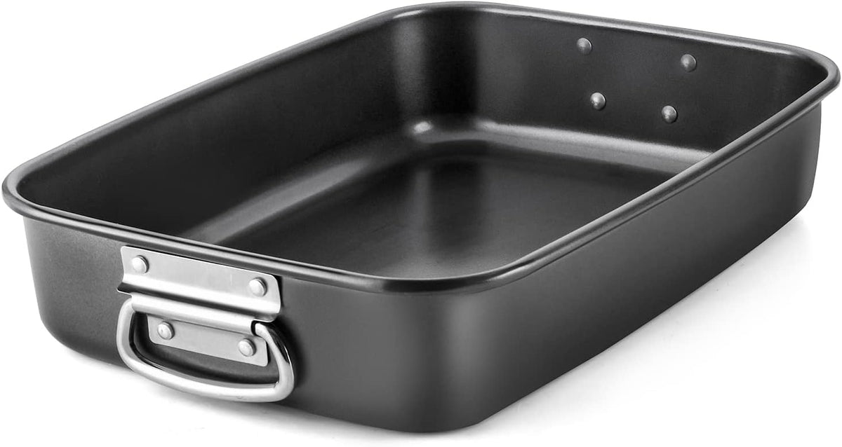 Lasagna Pan 3 Inch Deep, 15x10 Baking Pan for Oven, Nonstick Cake Baking Dish for Brownie - lasagna pan extra deep