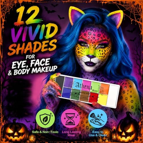 UCANBE Athena Basic Face Body Paint Oil Palette