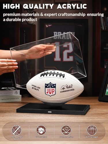 Football Display Case Full Size